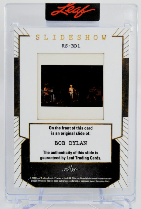 Bob Dylan -  2026 Leaf Slideshow