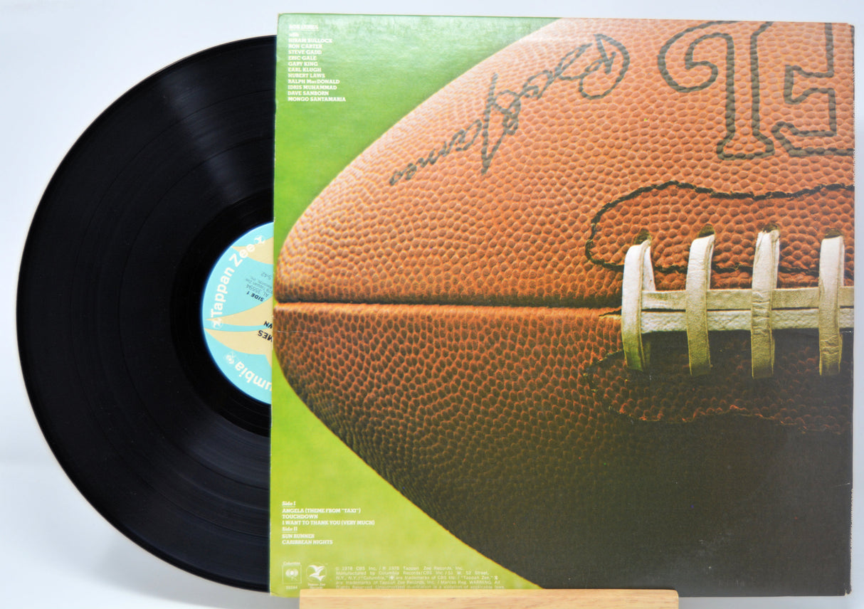 'Bob James Touchdown' Vinyl record with a cover featuring an illustration of a football on a white background