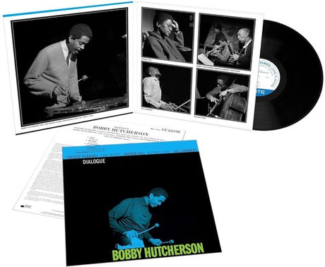 Vinyl record set with cover and liner notes featuring images of Bobby Hutcherson.