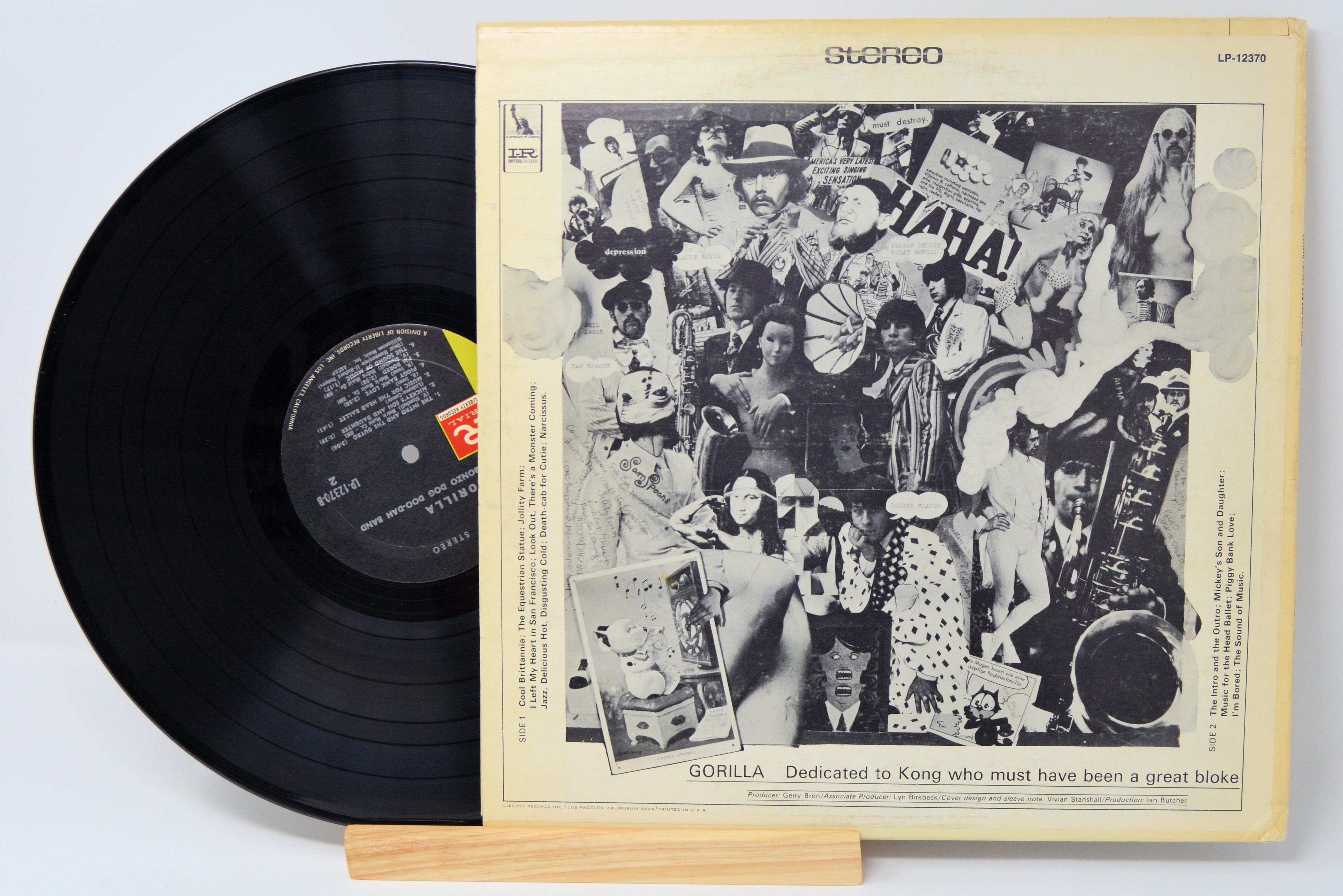 Bonzo Dog Band Gorilla, Vinyl Record Album LP, Imperial LP12370