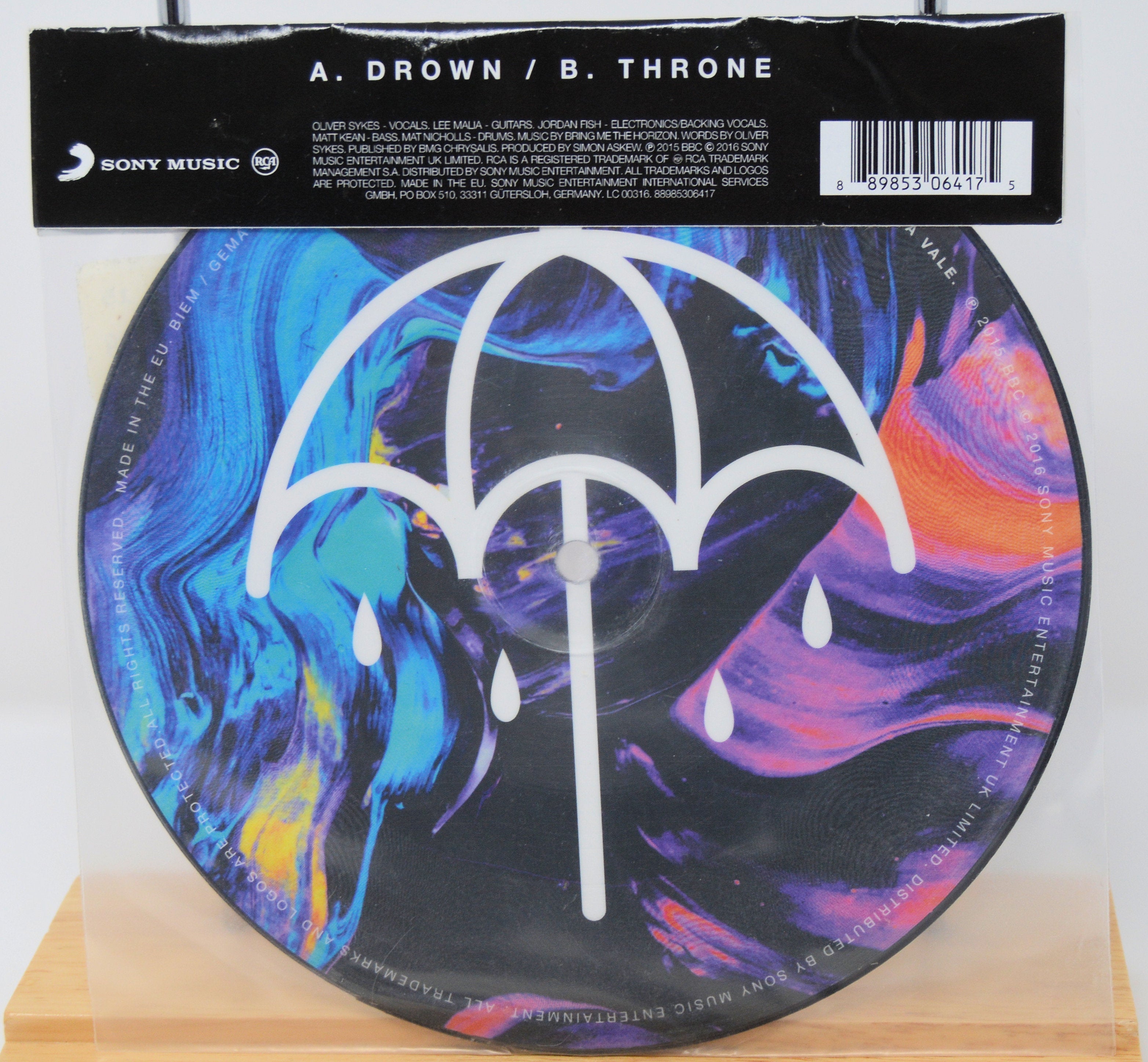 Bring Me The Horizon レコード LP LIVE レア物 Bring Me The Horizon - Live From Maida Vale, 7 Inch Vinyl Record