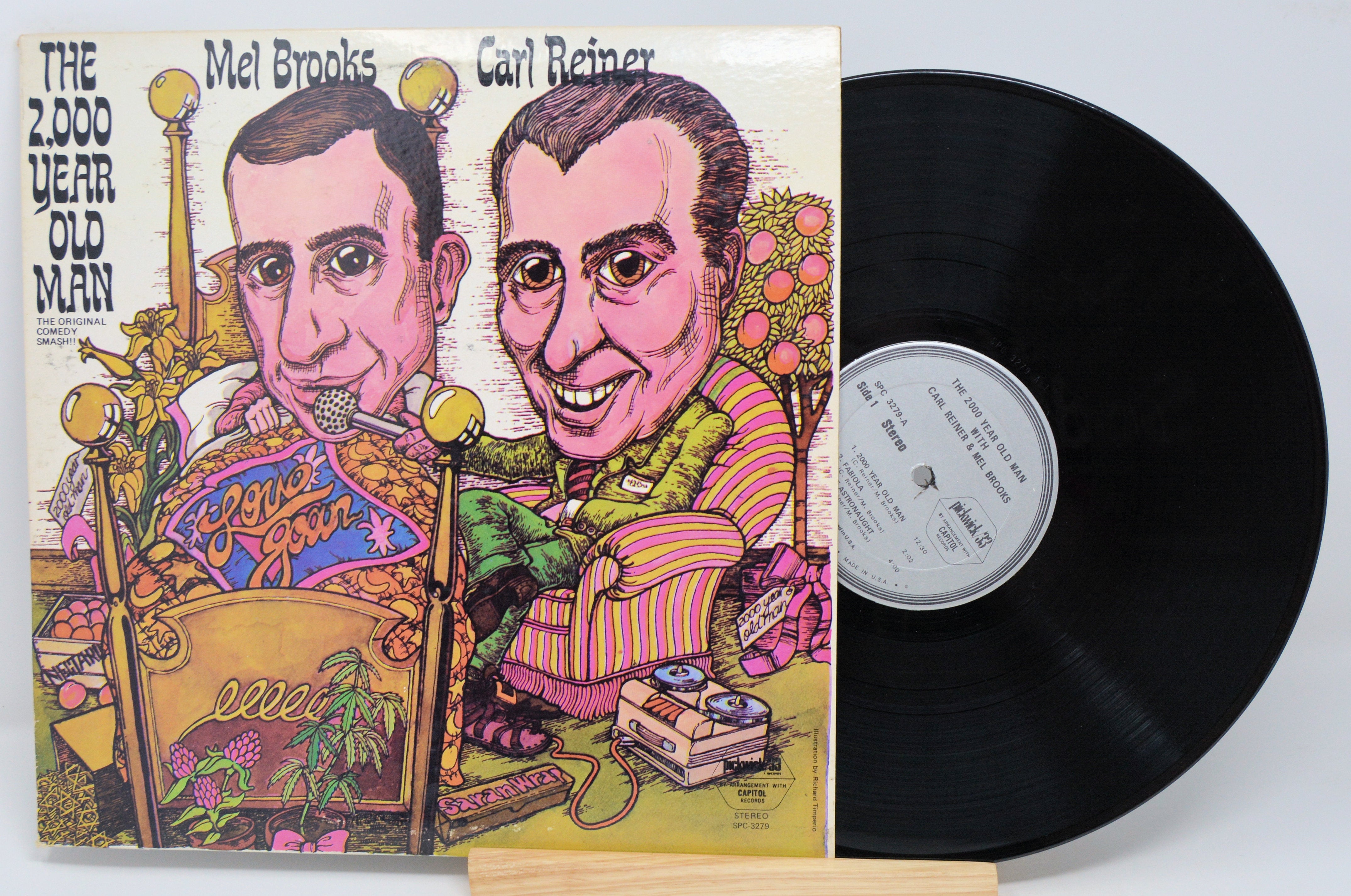 Mel Brooks & Carl Reiner - 2000 Year Old Man, Vinyl Record Album