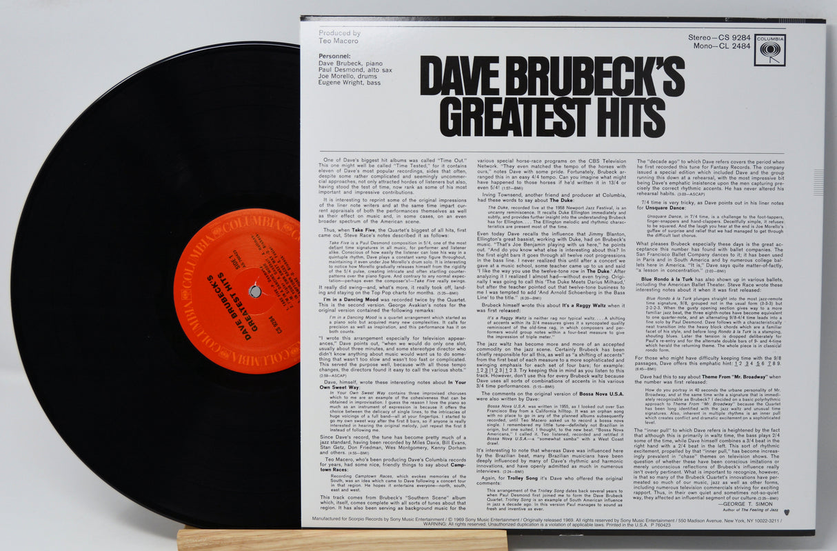 Brubeck, Dave - Greatest Hits