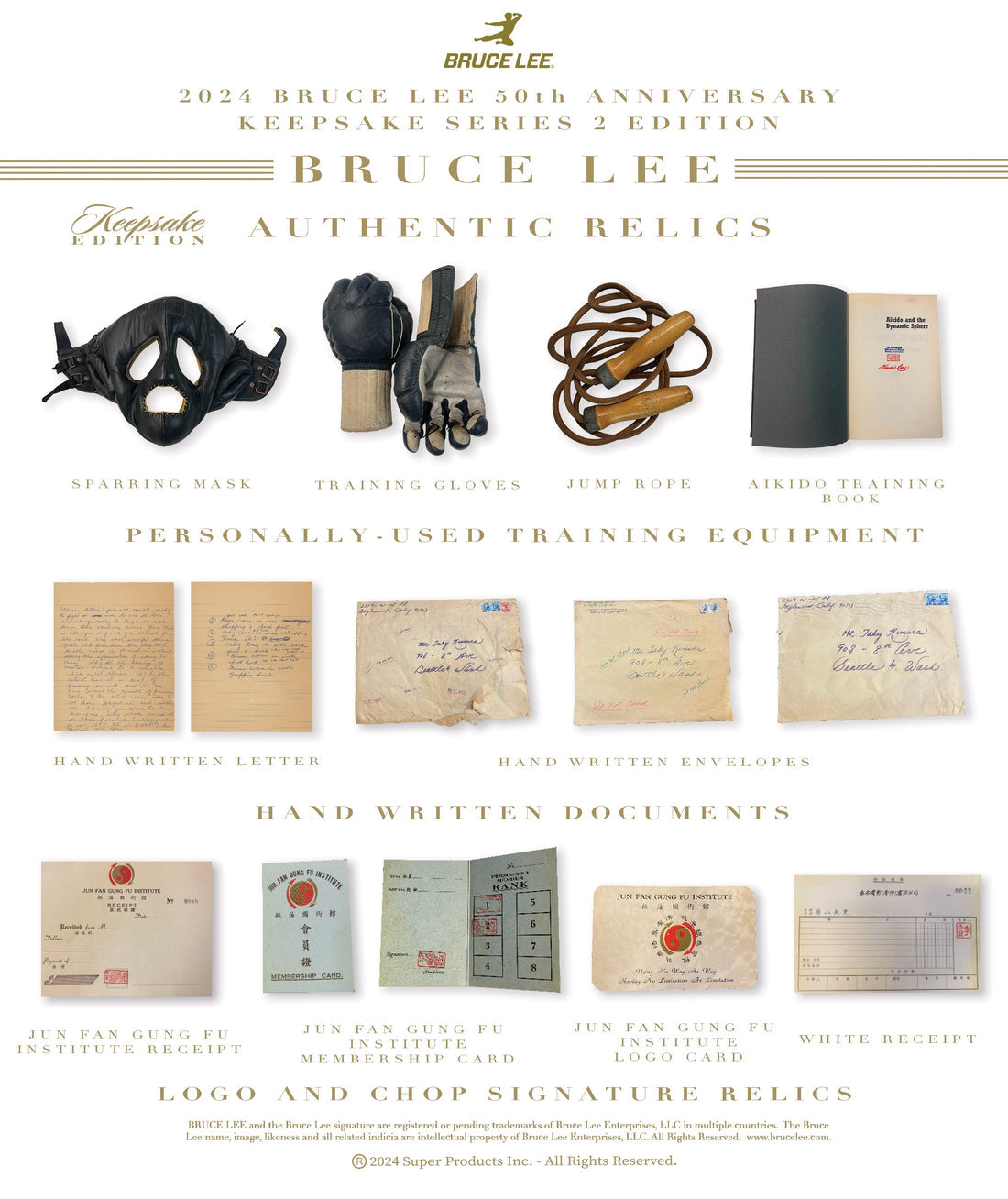 Bruce Lee 50th Anniversary Keepsake Series 2 Edition
