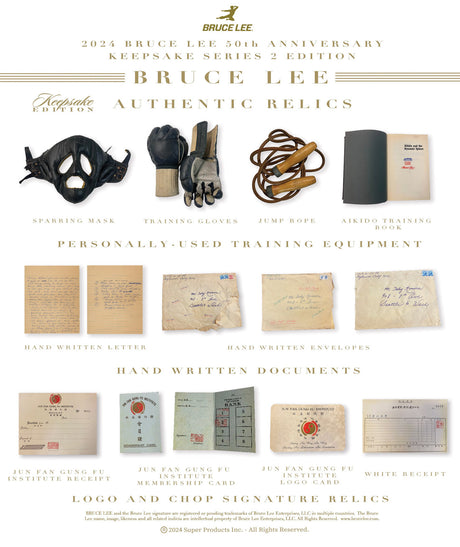 Bruce Lee 50th Anniversary Keepsake Series 2 Edition