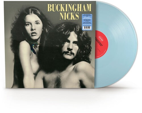 Buckingham Nicks album reissue on limited edition light blue colored vinyl with iconic photo cover