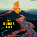 Album cover with a volcano eruption and 'The Budos Band' text