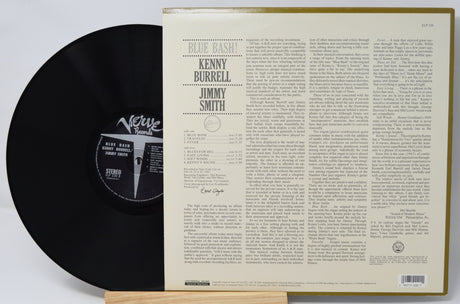 Vinyl record with text on the back cover