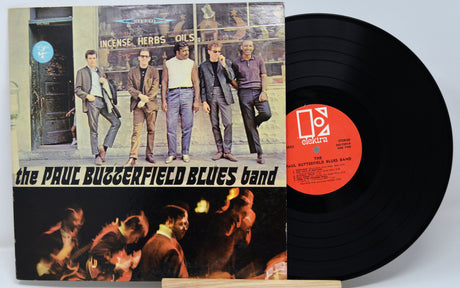 Vinyl record and cover of 'The Paul Butterfield Blues Band' album