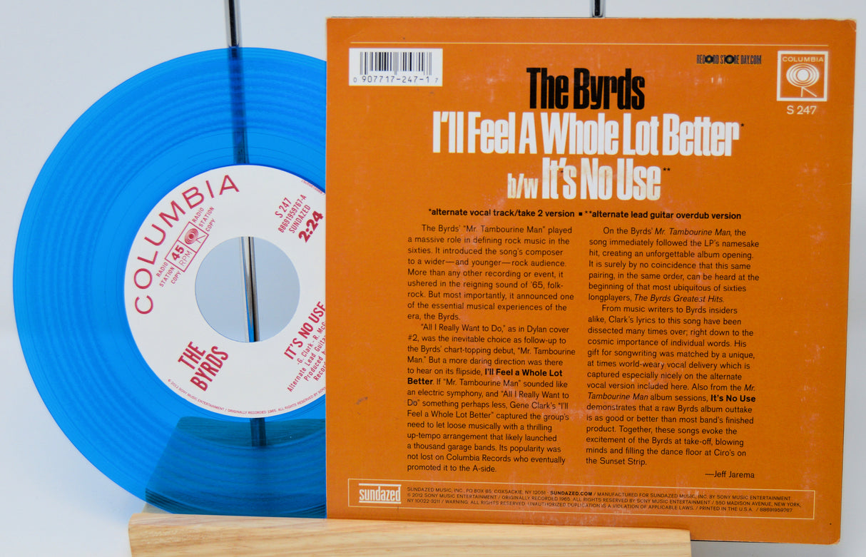 Byrds ‎– I'll Feel A Whole Lot Better