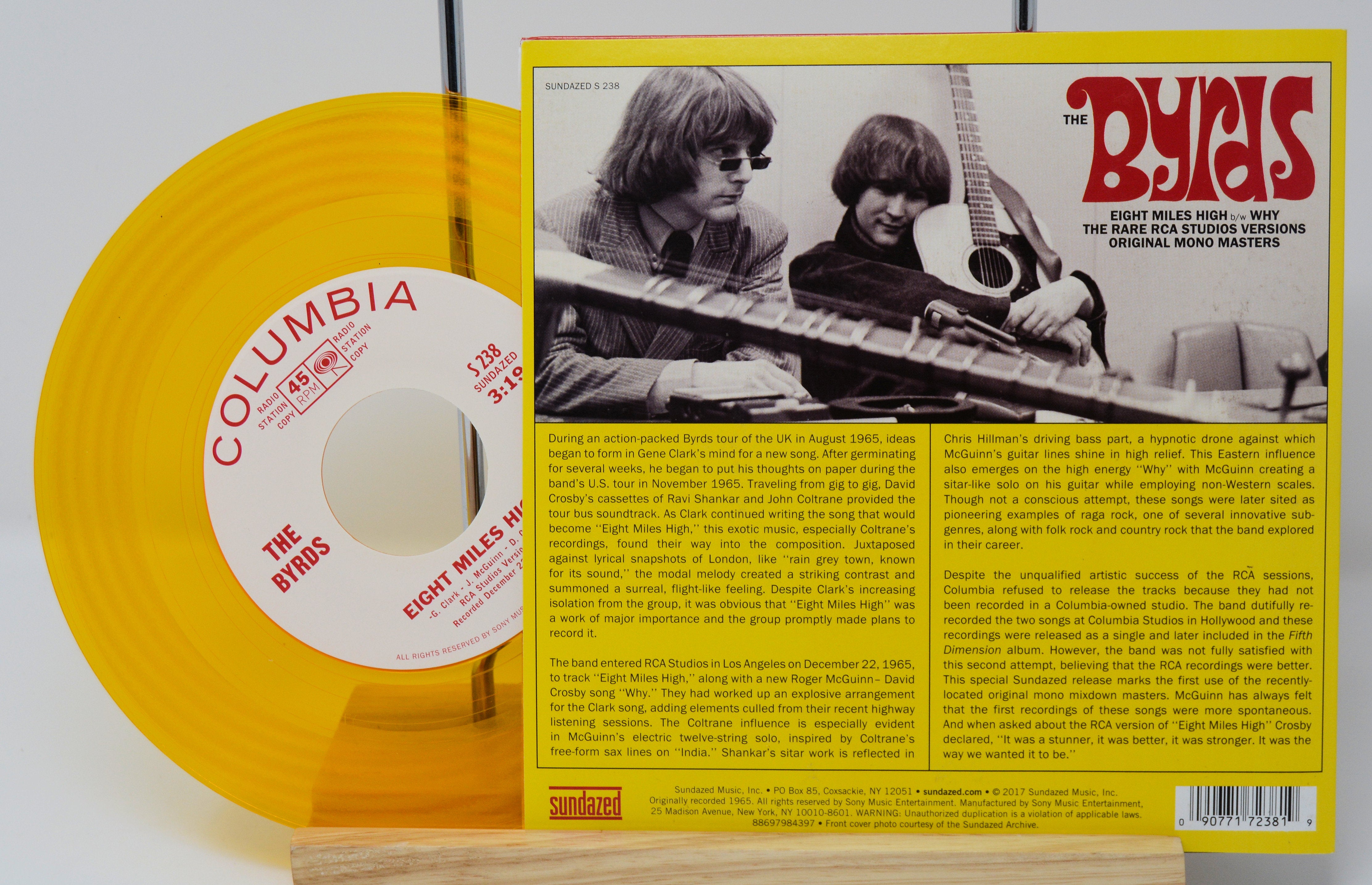 【7inch】The Byrds / 霧の8マイル The Byrds - Eight Miles High / Why - 7