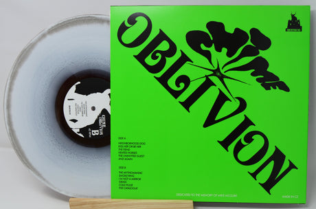 CHIME Oblivion limited edition cloudy white vinyl with neon green cover and tracklist