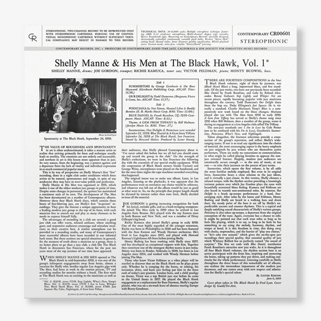 Manne, Shelly - At The Black Hawk, Vol 1