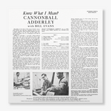 Adderley, Cannonball / Evans - Know What I Mean?