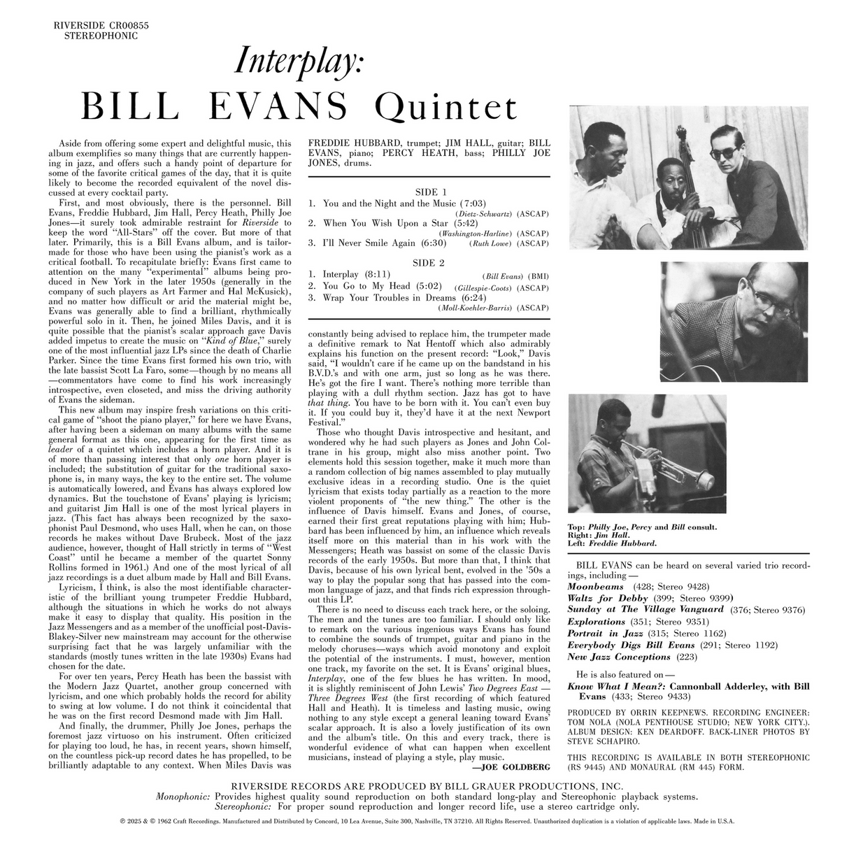 Evans, Bill - Interplay