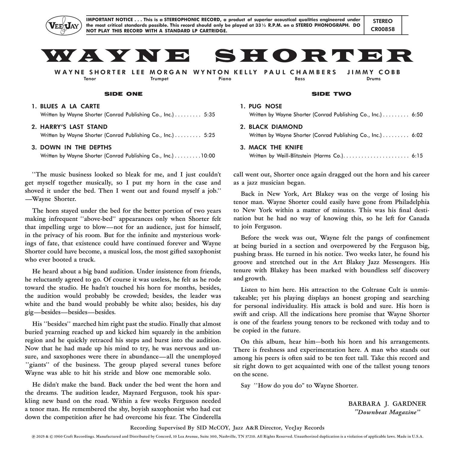 Shorter, Wayne - Introducing Wayne Shorter