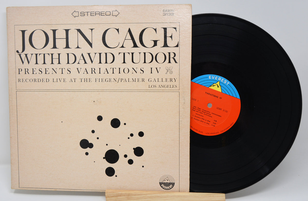 Cage Variations John Cage - Variations IV, Vinyl Record Album LP, David Tudor – Joe's ...