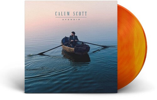 Calum Scott Avenoir album limited edition orange vinyl record with cover art