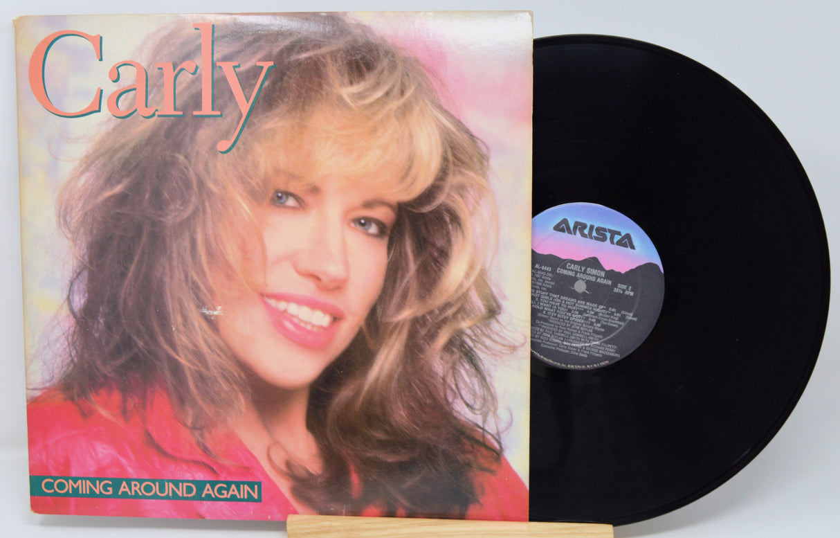 Vinyl record with cover featuring a woman's face and 'Arista' label