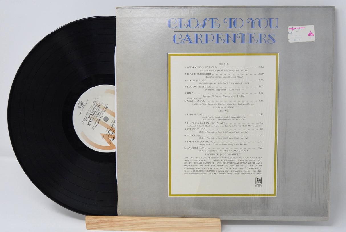Carpenters, The - Close To You