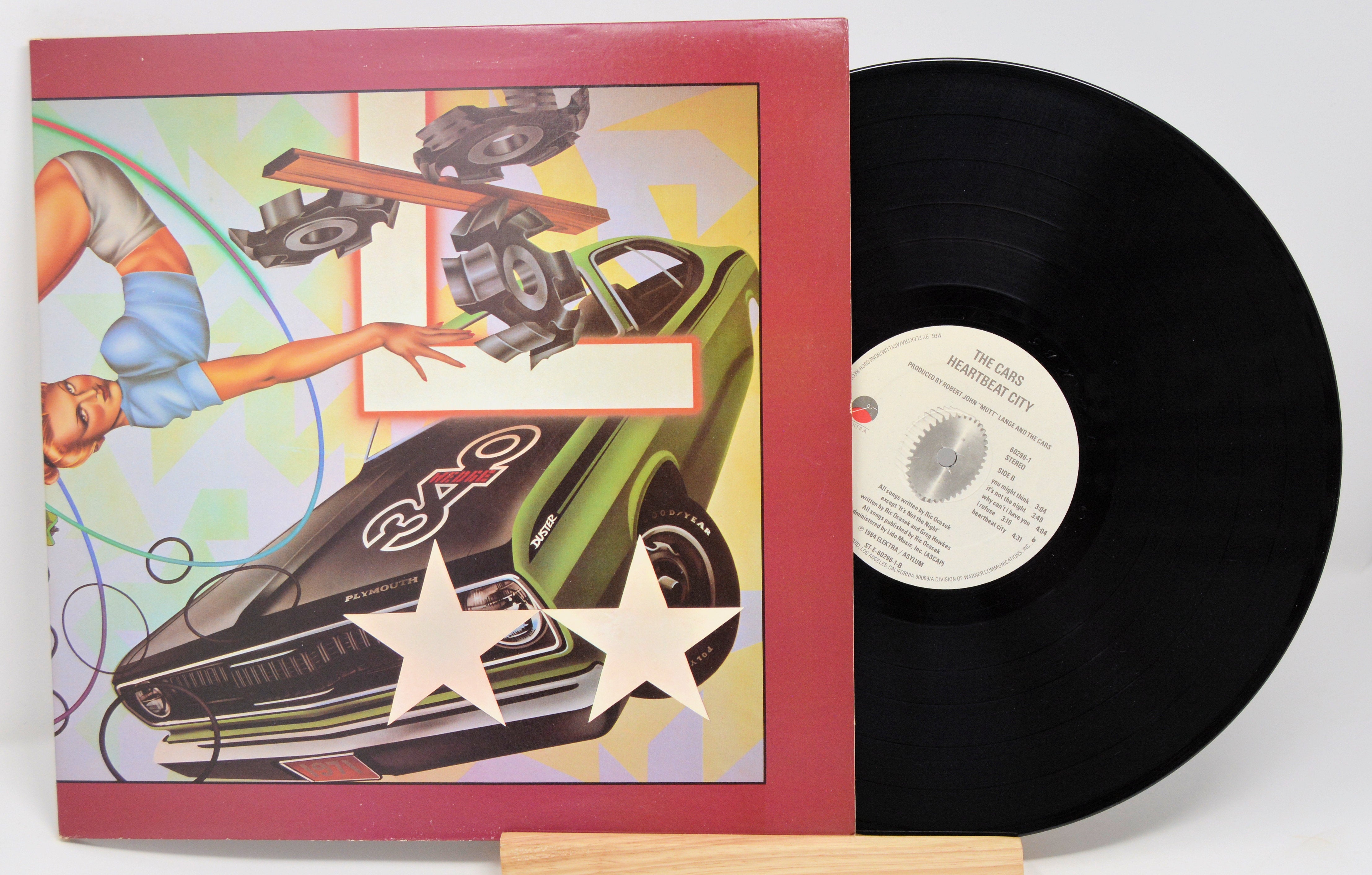 Cars, The Heartbeat City, Vinyl Record Album LP, Used Joe