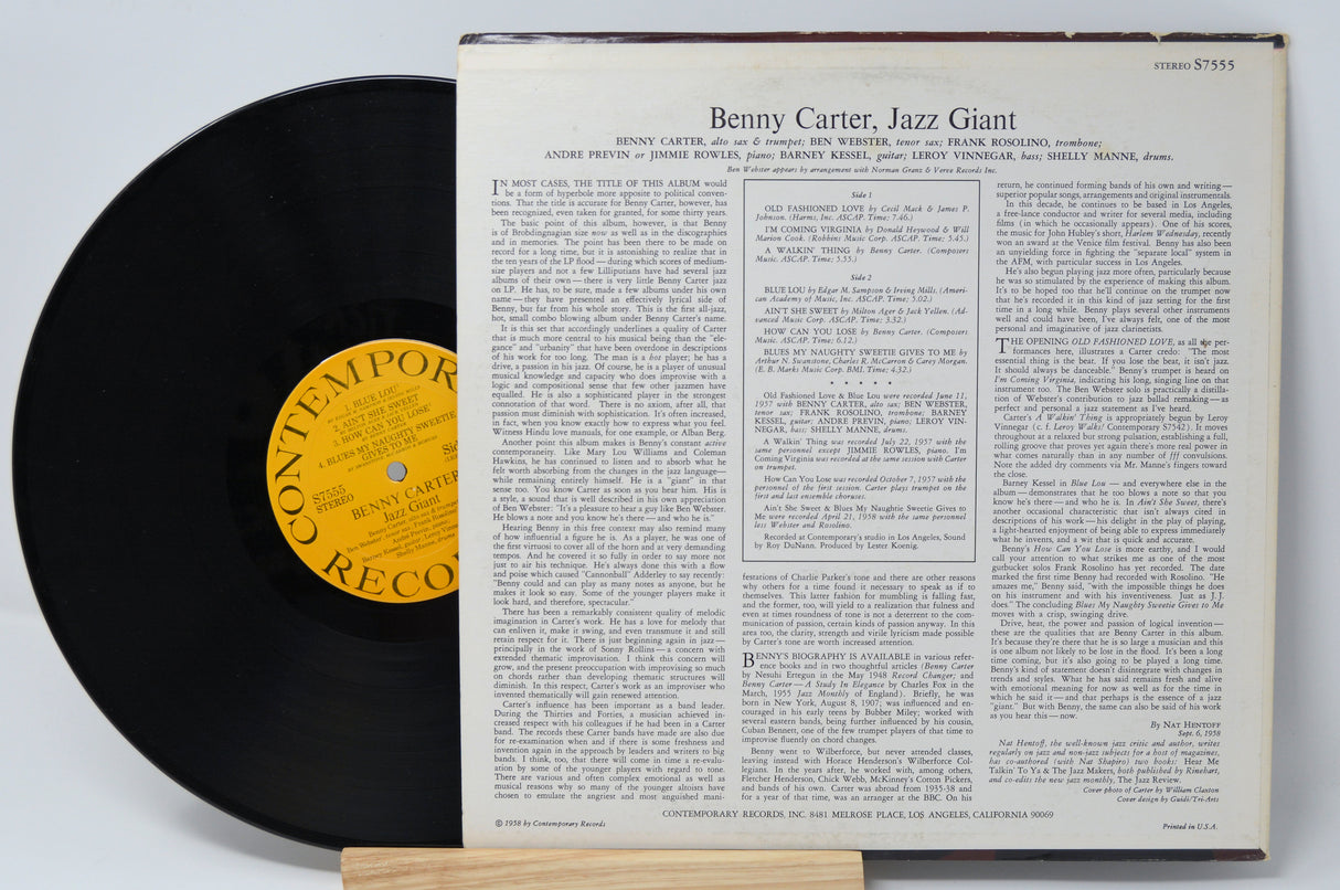 Carter, Benny - Jazz Giant