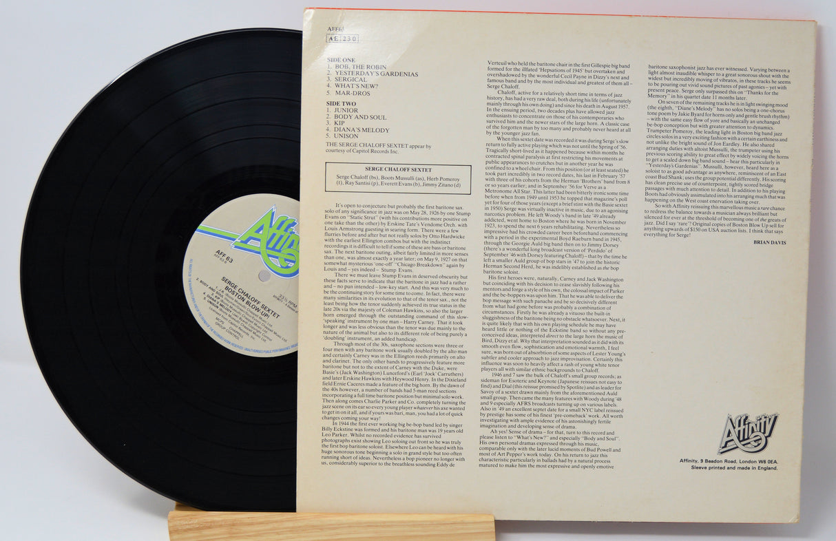 Chaloff, Serge - Boston Blow-Up!