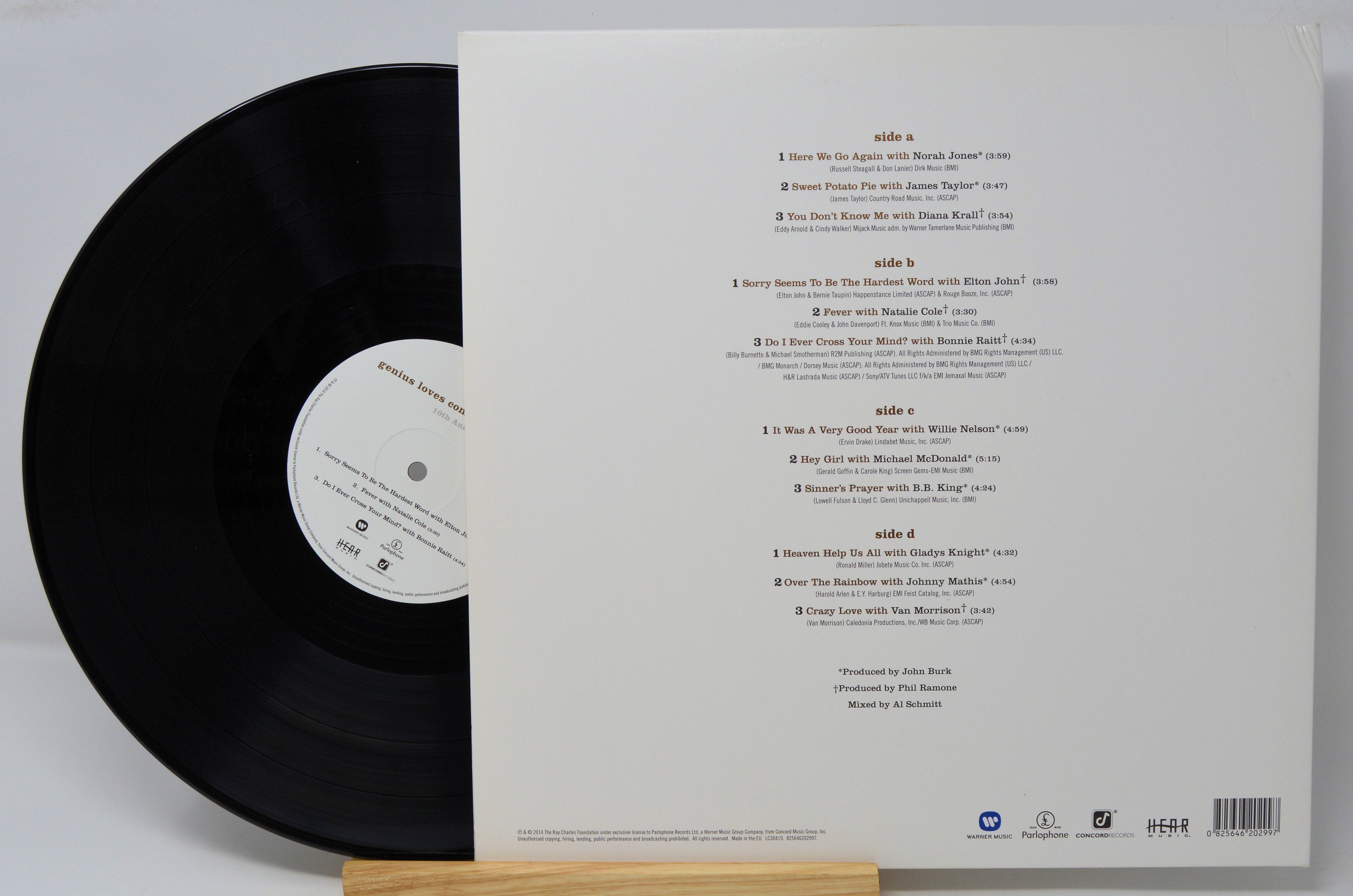Ray Charles - Genius Loves Company, Vinyl Record Album LP, 10th Ray Charles - Genius Loves Company, Vinyl Record Album LP, 10th