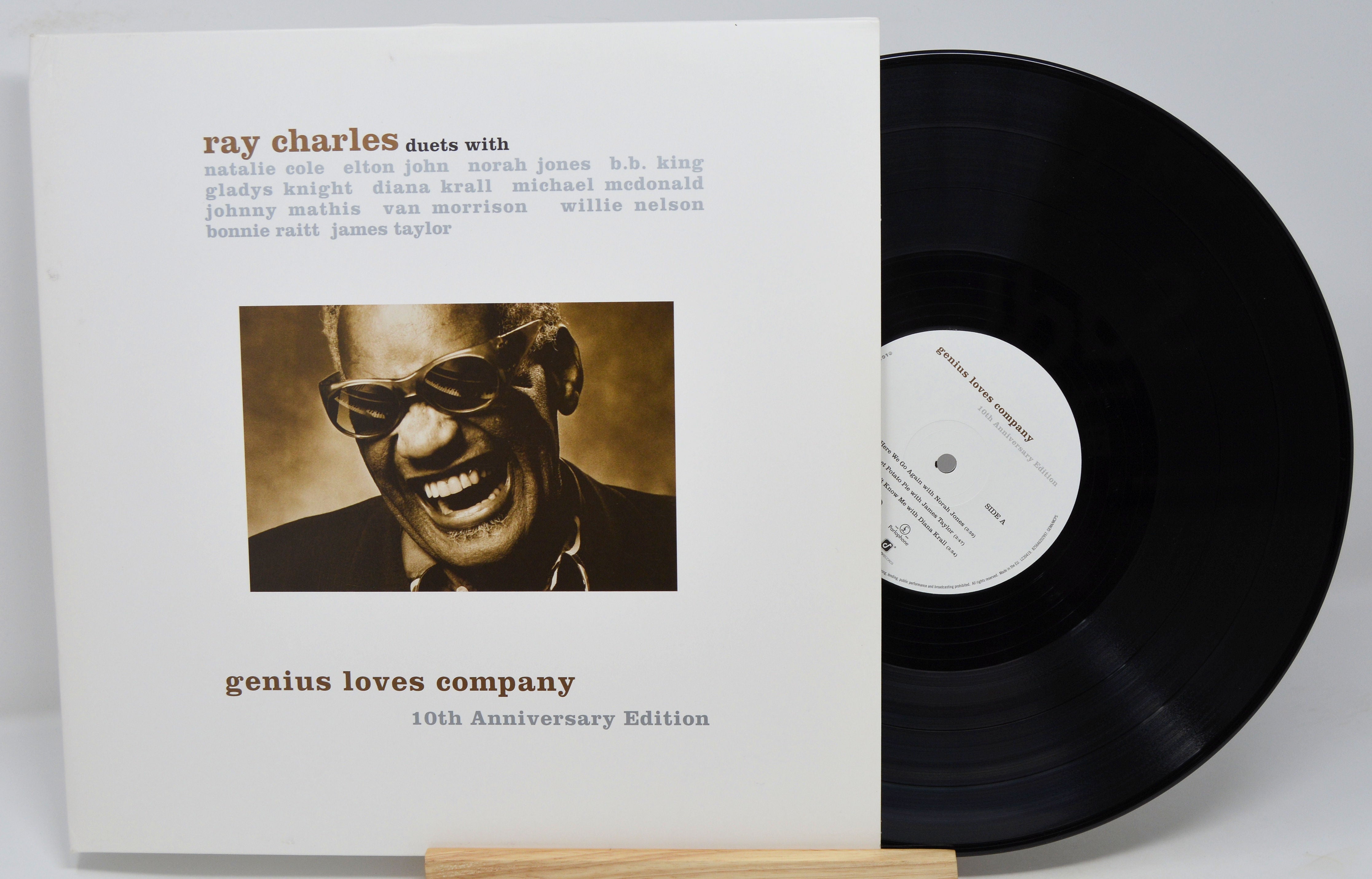 Ray Charles - Genius Loves Company, Vinyl Record Album LP, 10th