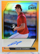 Chase Shores - Auto 1/1, 2026 Leaf Metal