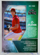 Chase Shores - Auto 1/1, 2026 Leaf Metal