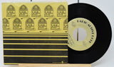 Back side of Chee-Chee & Peppy Radio Active Gold 45 RPM vinyl single with matching sleeve