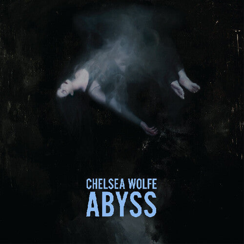 Haunting album cover for Chelsea Wolfe's Abyss featuring a ghostly floating figure