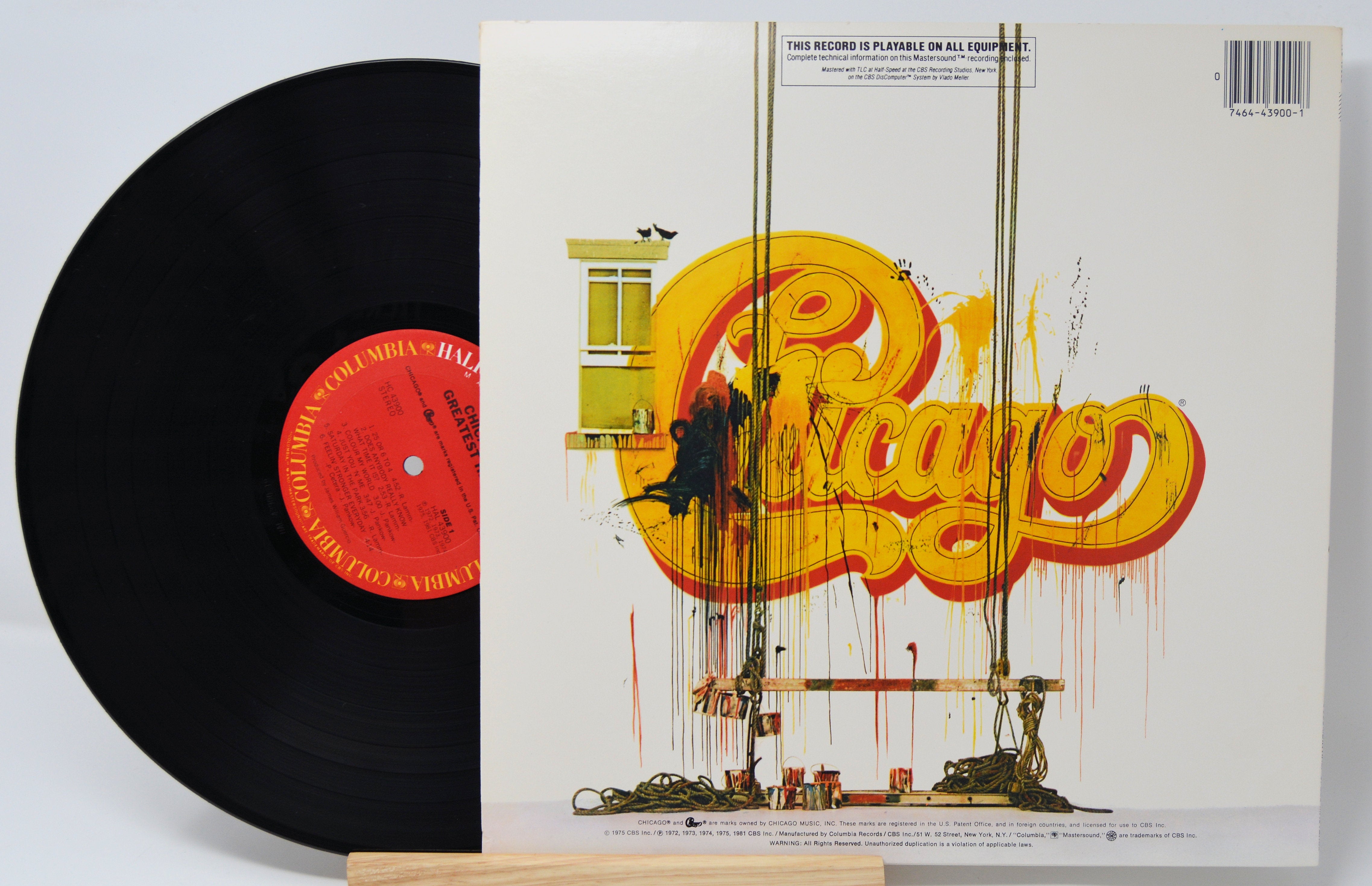 Chicago Greatest Hits Vinyl LP Vinyl Record LP CBS Half Speed Joe chicago-greatest-hits-vinyl-lp-vinyl-record-lp-cbs-half-speed-joe
