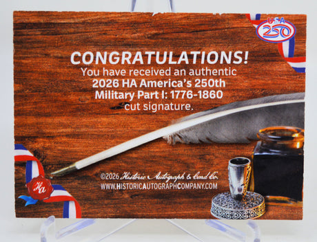 Chuck Dressen - Autograph America's 250