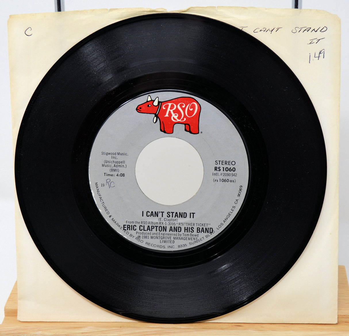Clapton, Eric - I Can't Stand It