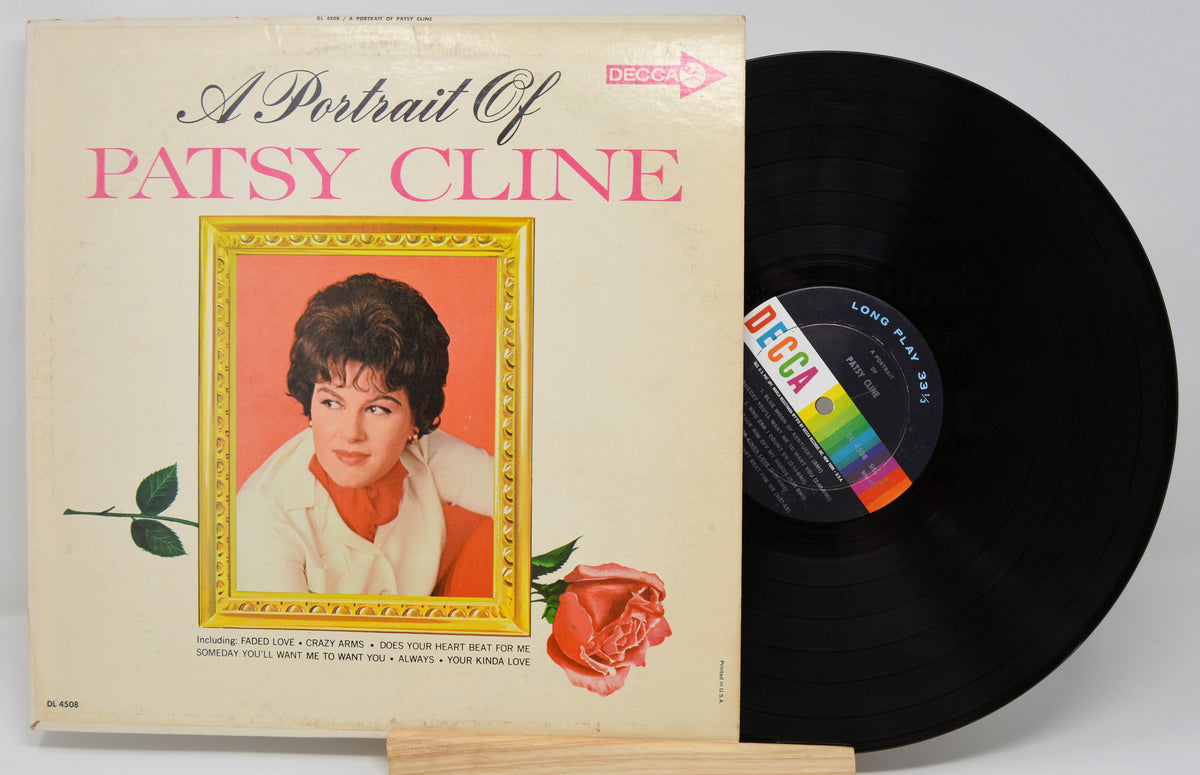 Patsy Cline Records Patsy Cline - Portrait Of, Vinyl Record Album, Decca DL-4508 – Joe's Albums