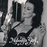 Close-up of Nobody's Girl album cover showing a sophisticated woman with a drink