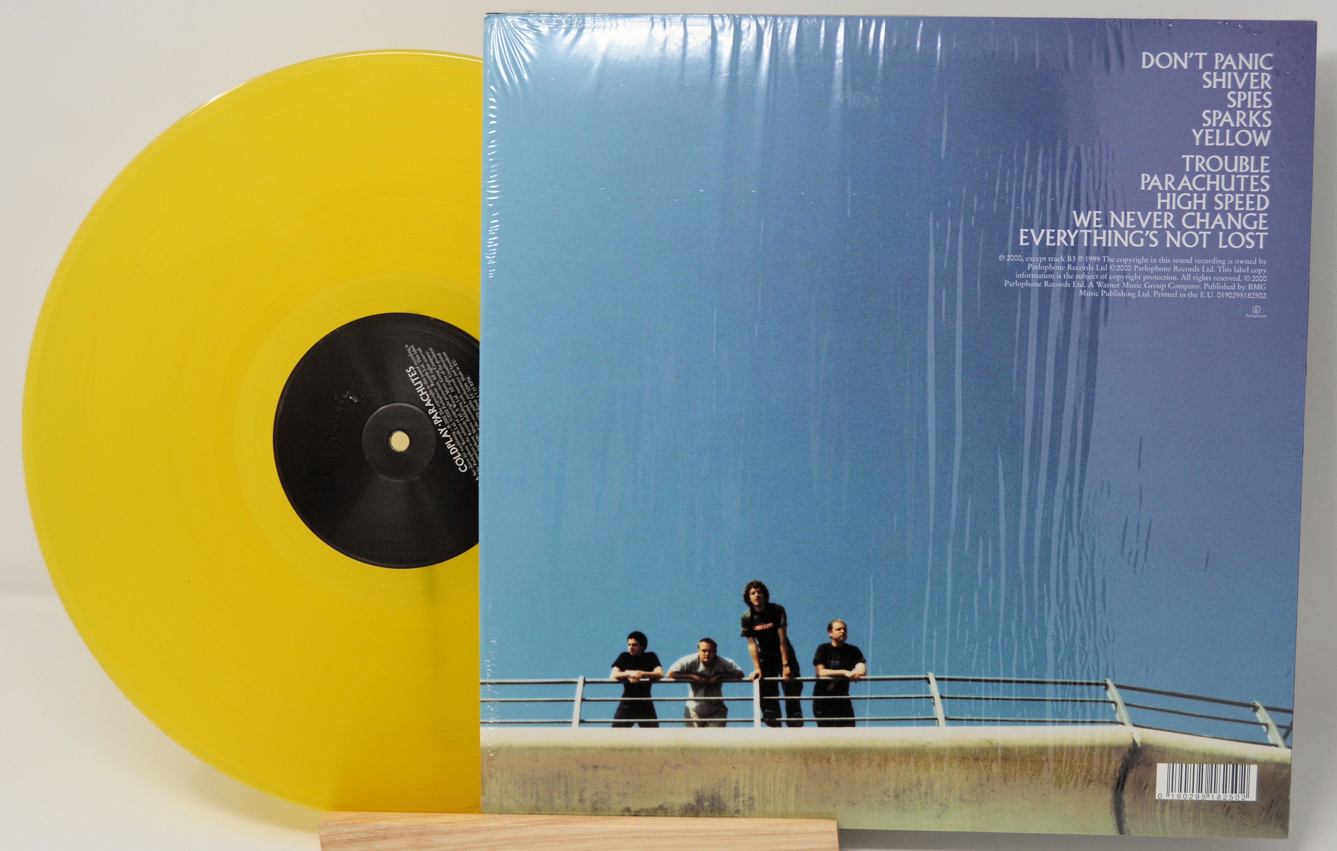 COLDPLAY PARACHUTES レコード（新品未開封） Coldplay Parachutes Orange Marbled Vinyl LP Record Barnes