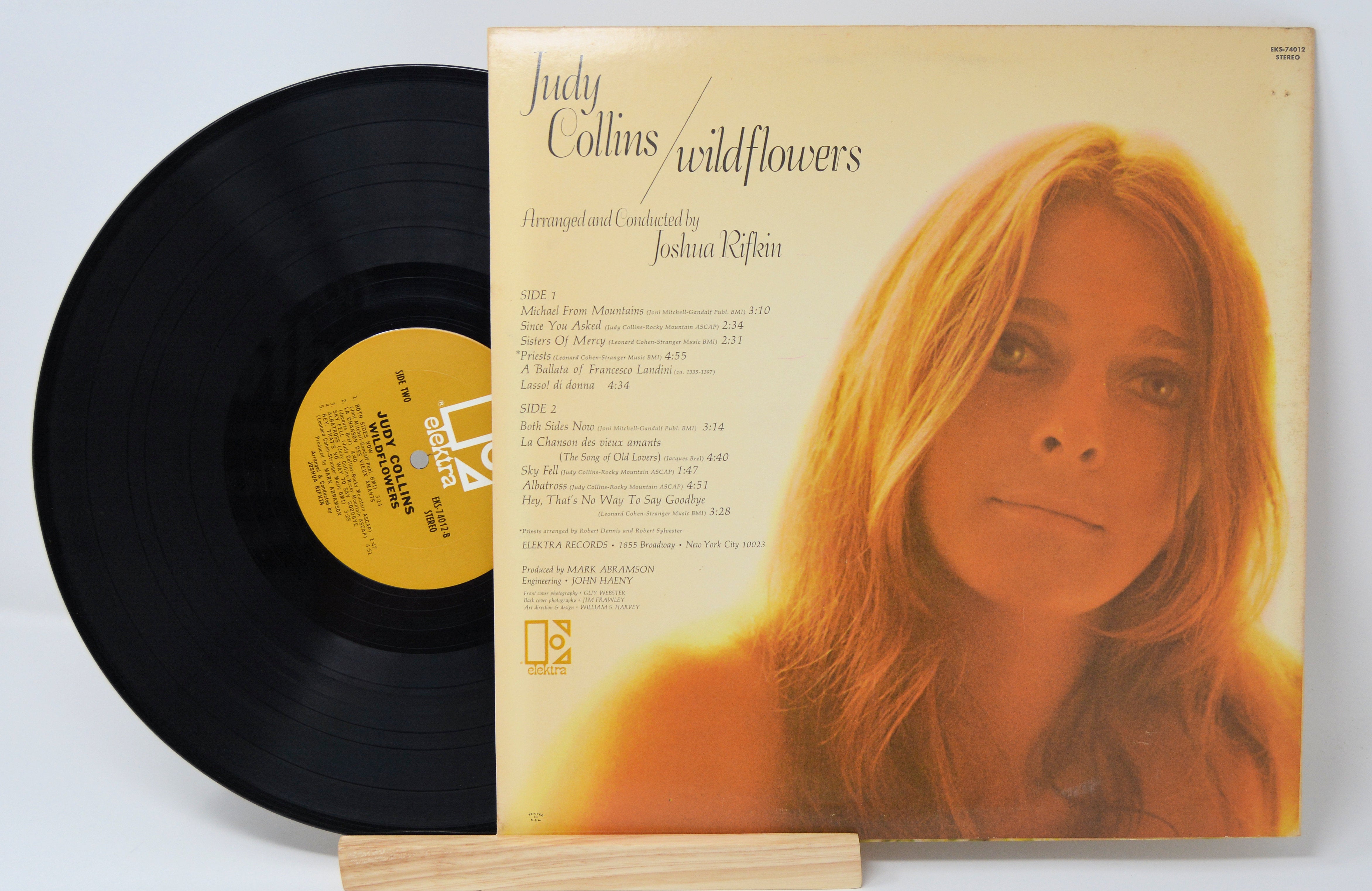 Judy Collins Wildflowers, Vinyl Record Album LP, Elektra EKS74012