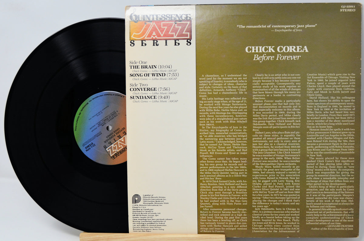 Corea, Chick - Before Forever