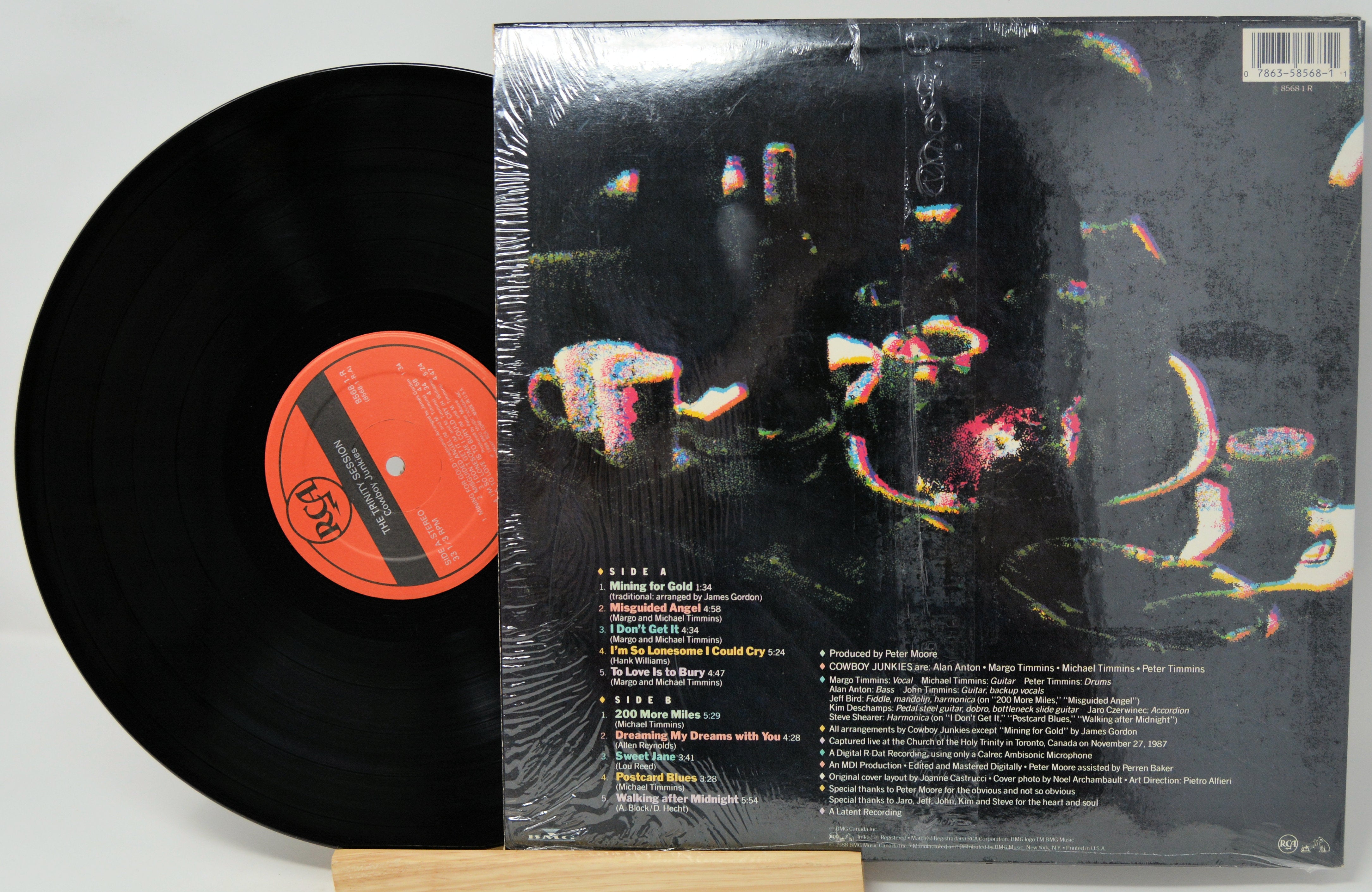 COWBOY JUNKIES TRINITY SESSION LP Cowboy Junkies - The Trinity