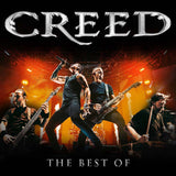 Creed The Best Of album cover featuring energetic live band performance