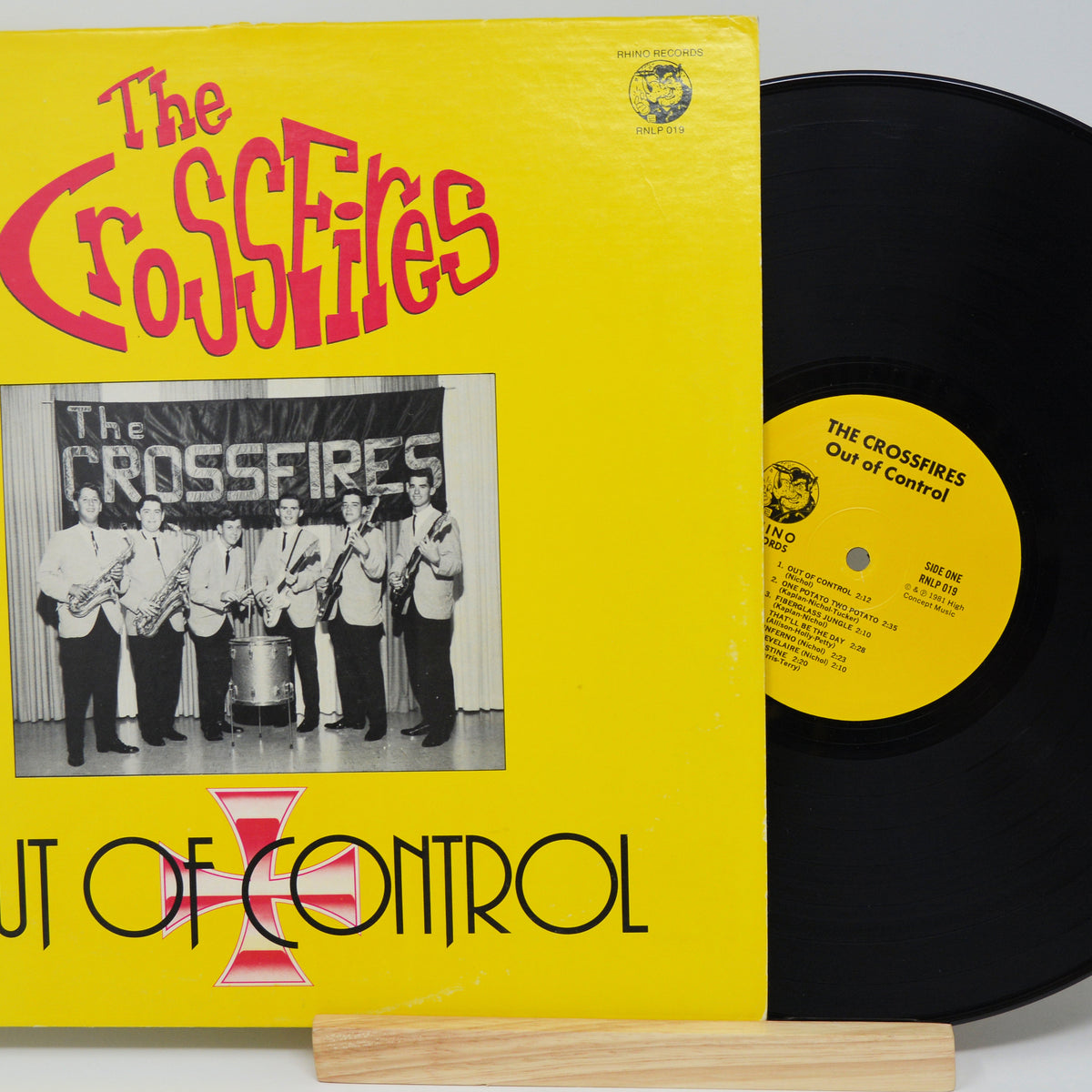 The Crossfires - Out Of Control, Vinyl Record Album LP – Joe's Albums
