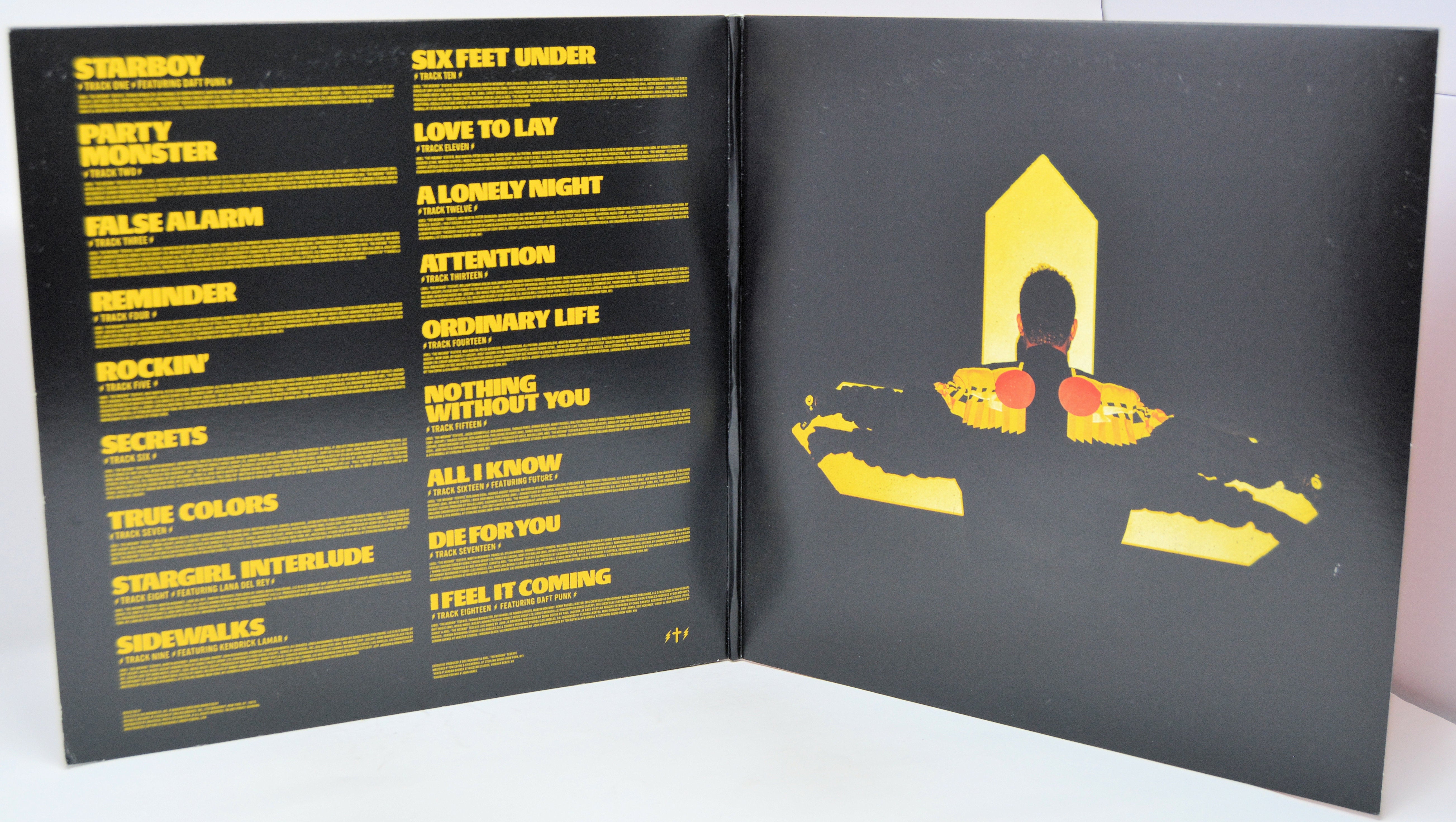 Weeknd - Starboy, Vinyl Record Album LP, Yellow – Joe's Albums