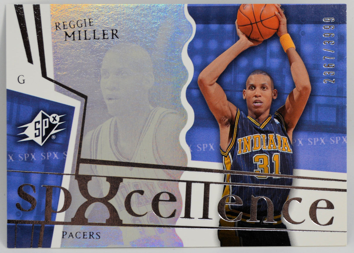 Miller, Reggie - 2003/04 SPXcellence #'d