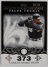 Thomas, Frank - 2008 Milestones Black 09/25