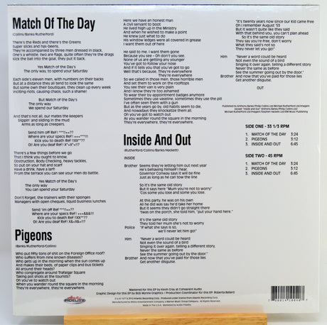 Genesis - Spot The Pigeon