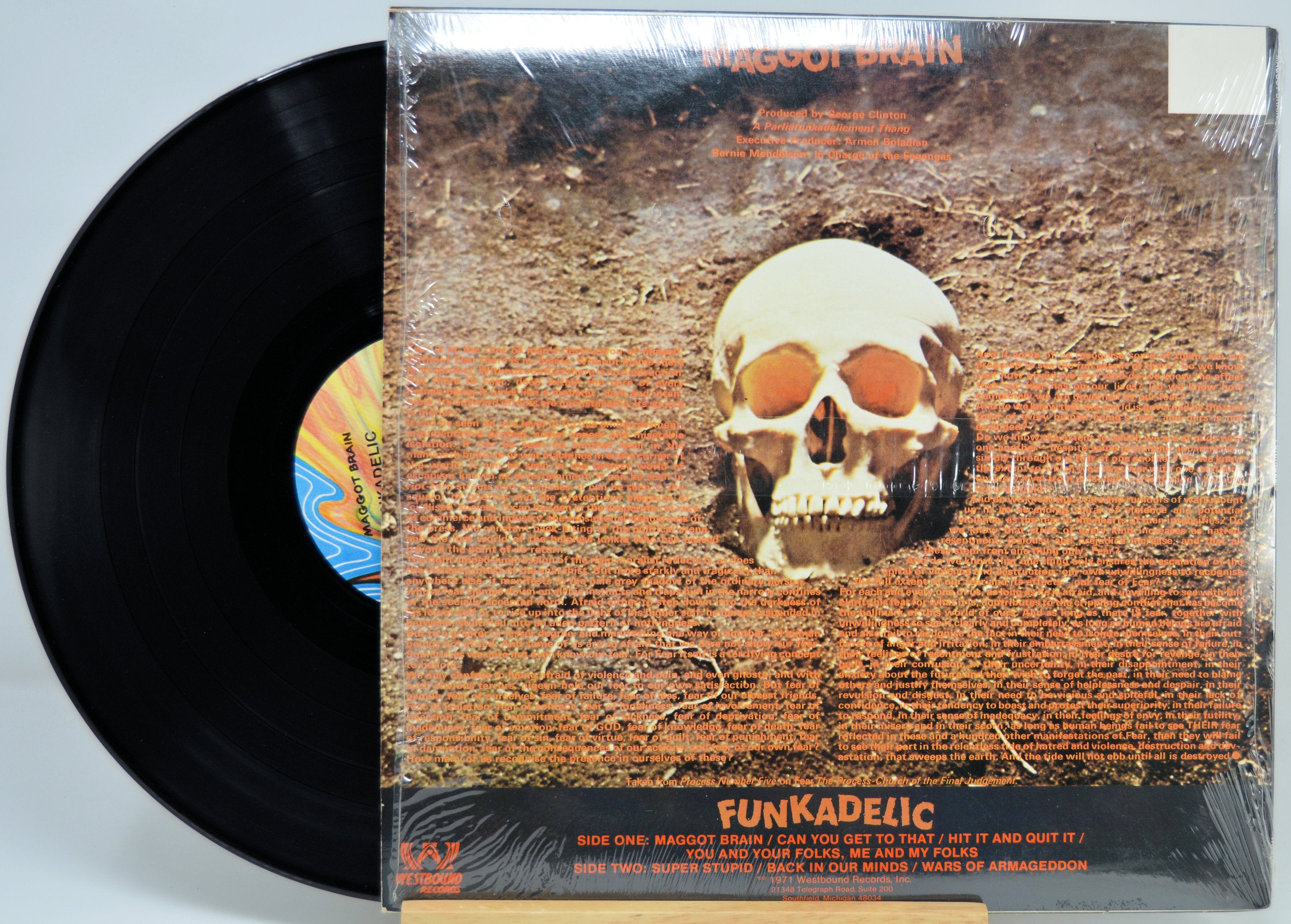Funkadelic - Maggot Brain, Vinyl Record Album LP, George Clinton