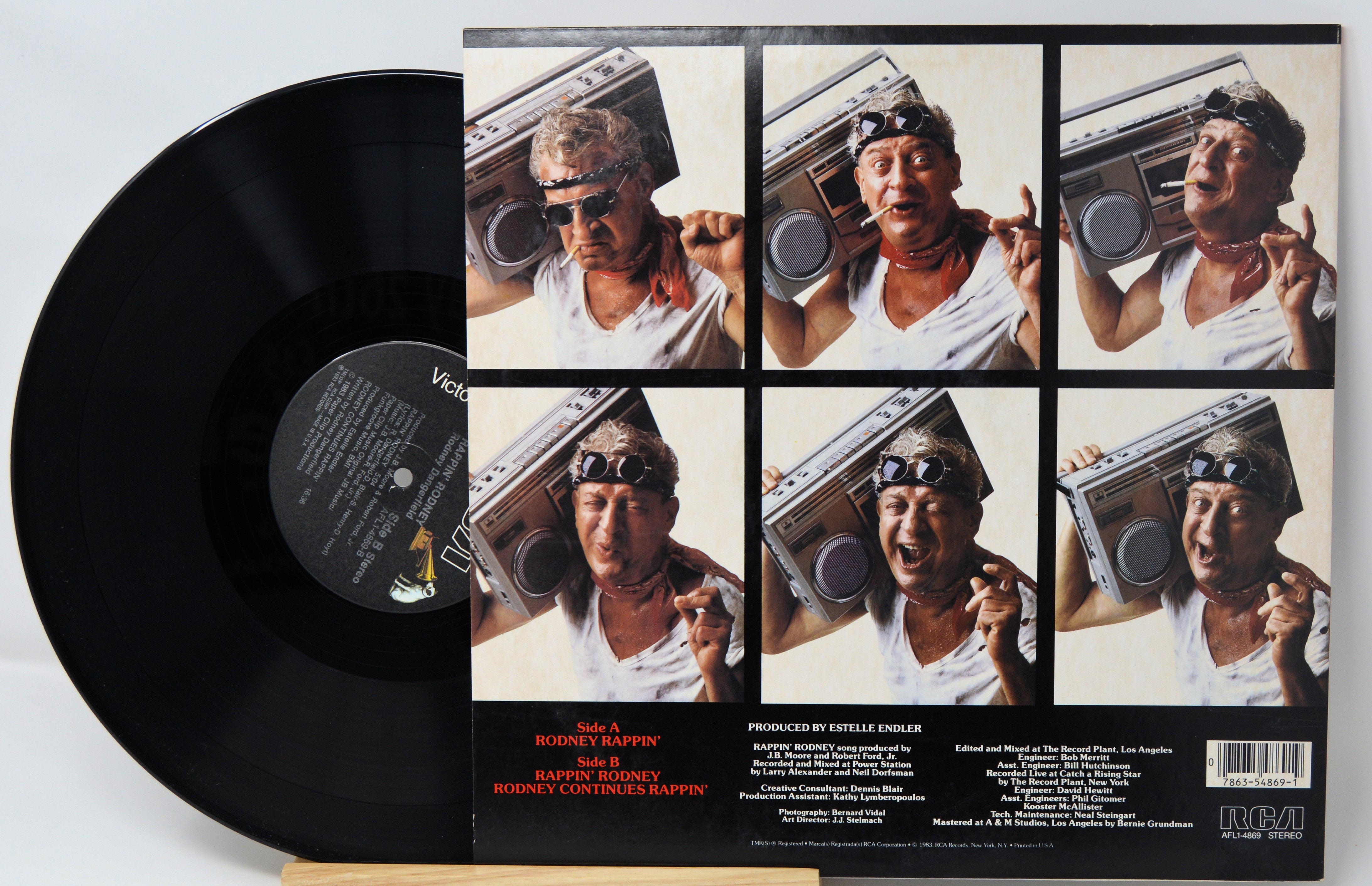 Rodney Dangerfield - Rappin Rodney, Vinyl Record Album LP, Comedy